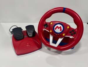 HORI Mario Kart Racing Wheel Pro Mini with Pedals for Nintendo Switch NSW-204U